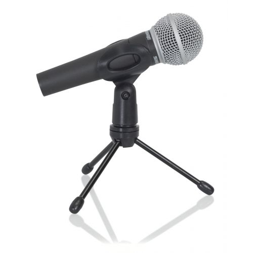 Микрофонная стойка Gator Frameworks GFW-MIC-0250 Wired Mic Mini Tripod Desktop Stand